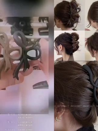 女新款大号鲨鱼夹秋冬抓夹高级感后脑勺夹子抓夹大号洋气大抓夹#视频同款包包主页橱窗下单