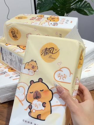 姐姐们,纸巾这种消耗品,趁大品牌活动赶紧囤#悬挂抽纸 #清风 #生活用品#纸巾 #生活用纸