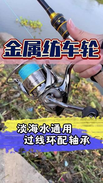 新手怕炸线 老手嫌重 不如看这款金属渔轮 渔轮克重轻#钓鱼 #渔具 #纺车轮 #路亚金属轮