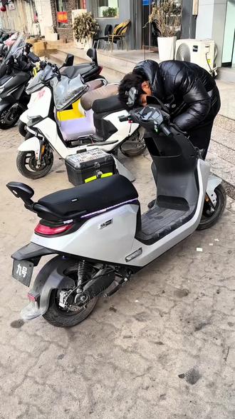 小牛九号适配电动车替换圆孔充电器快充双口电动充电器不打孔安装