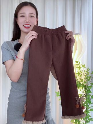 我的天呐!反季买衣服真的太划算了!家有女儿这个品质这个价位放心入#高品质童装#保暖又好看 #微喇裤 #面料柔软舒适 #加绒保暖