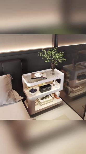 沙发边茶几客厅可移动小桌子小推车轻奢简约小户型床头家具实用#边几 #小边几 #茶几 #小推车 #轻奢茶几