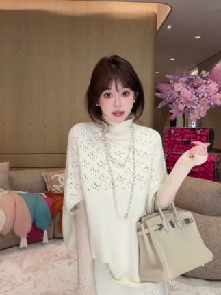 浩哥严选●白金少女HGQ5TZ4022A毛衣+半身裙套装预气质秋冬时尚款#慵懒风穿搭 #甜美穿搭 #减龄气质 #名媛风 #穿搭不重样