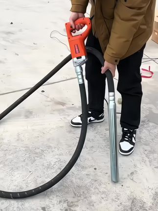 纯铜小型手提式混凝土震动棒工地混泥土砼振动器水泥振捣220V单相#省时省力#五金工具#方便又实用#好工具一起分享#高性能实用工具