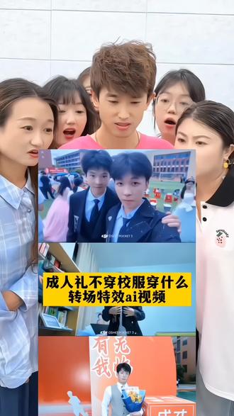 成人礼不穿校服穿什么转场特效ai制作视频!#我的AI分身也太会演了 #即梦AI #即梦seedance2 #AI分身戏精大赛#成人礼 成人礼不穿校服穿什么 问同学穿不穿礼服 成人礼礼服 高三 高考 成人礼大方礼服 成人礼是时候穿上礼服裙了