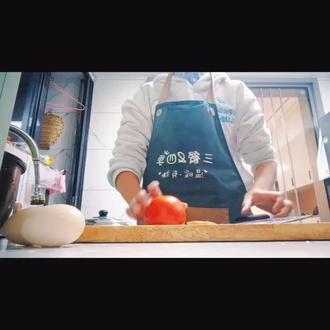 #厨房的欢乐时光 女儿的英语作业🌹