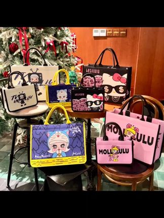 mollylulu叮当宝宝托特包卡通妈咪包时尚手拎包轻便亲子包ins#托特包大容量 #妈咪包分享 #时尚包包 #手拎包#包包种草