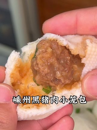 老面发酵,手工包制,还是用的黑猪肉后腿肉,吃起来真的老香老满足了#太香啦 #黑猪肉小笼包 #早餐吃什么 #小笼包