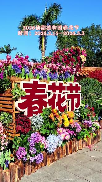 “骐骥驰骋,郁驻春熙”,马年新春邂逅春日浪漫!
深圳人太有福了!临近春节,花事不断,还没逛完迎春花市,一年一度的仙湖植物园春花节明天即将迎来花卉盛宴!此次花展以百余种国内外新优特珍球根花卉为核心,甄选珍稀品种匠心布景,打造多组错落有致、沉浸式的特色花艺景观,让市民游客在新春佳节期间,沉浸式邂逅典雅浪漫的赏花之旅。
时间:2月15日至3月3日
场景:仙湖植物园湖心大草坪
‼️特别提醒:春节期间仙湖植物园执行实名制预约购票制度,市民游客可提前5个自然日登录“深圳市仙湖植物园”和“美丽深圳”微信公众号进行购票预约,同时,仙湖植物园及周边区域将实行交通管制。
#深圳仙湖植物园#2026春花节#原创视频#