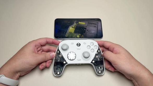 明日方舟:终末地,移动端手柄适配:安卓端支持手柄震动?! #明日方舟终末地 #终末地公测 #游戏破壁计划