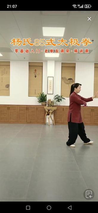 #太极养生动起来 申春侠85精讲课