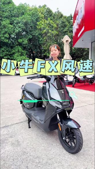 小牛FX风速,最帅机甲牛,搞它!#小牛电动 #小牛FX风速 #外卖小哥