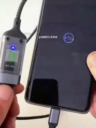 一拖三100W超级快充数据线三合一线 适用华为 苹果小米安卓 vivo 通用 #数据线#三合一数据线#快充数据线#三合一数据线