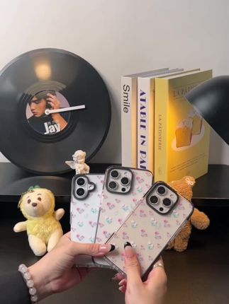 #创作灵感 满屏粉色鲜花适用苹果16promax手机壳iphone15透明13个性12可爱女 #仙女必备 #手机壳推荐 #手机壳diy #爆款手机壳