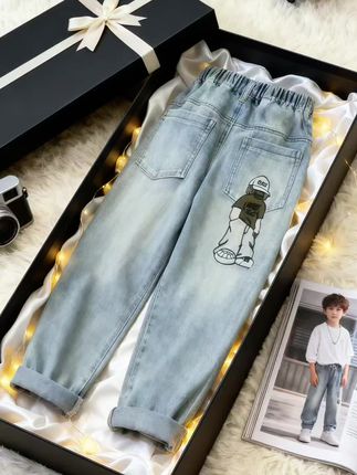 #高品质童装 #牛仔裤穿搭 #百搭裤子 #裤子穿搭 #童裤