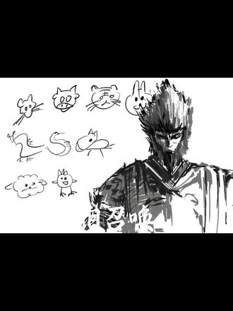 绝对公平!🤪🤓 #十二生肖偏心 #十二生肖拼豆 #十二生肖绘画 #04