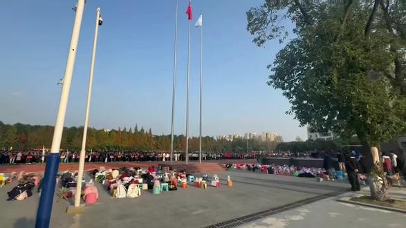 遂宁二中你好起来了#开幕式 #运动会