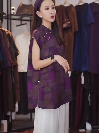袖口非常友好~肉肉手臂都可以冲~ #桑蚕丝 #她家衣服真好看
