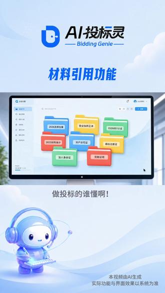 标书人闭眼用的实用功能~~~ #AI投标灵#投标#提效神器#AI投标#AI招投标