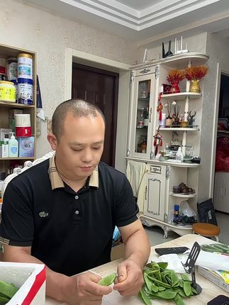 新鲜露天白玉洋扁豆