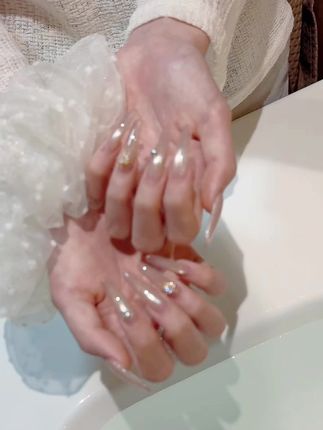 白开水7号试色,这个系列怒推1套入巨划算 #美甲 #美甲分享 #美甲好物 #猫眼 #白开水猫眼