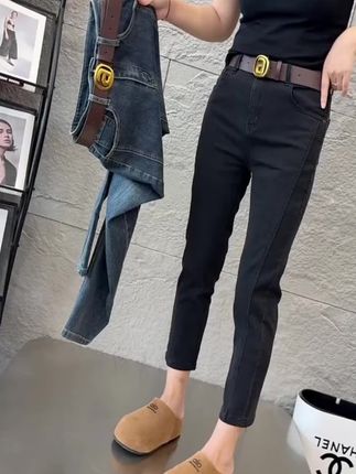 #直筒牛仔裤 #显瘦显高显腿长 80到200斤都有码数,面料柔软有弹性,有运险