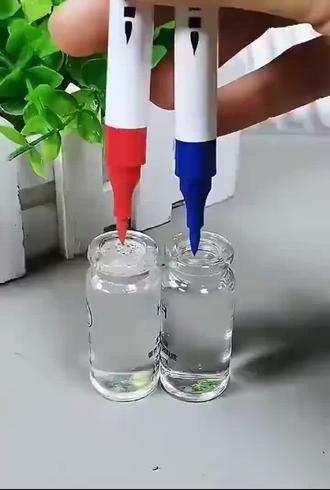 #马克笔 #水彩笔 丙烯马克笔不透纸可叠色