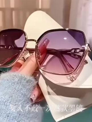 【CinvaiKrose官方正品】墨镜女2025新款防紫外线户外遮阳太阳眼镜】@DOU+好生意 @DOU+小助手