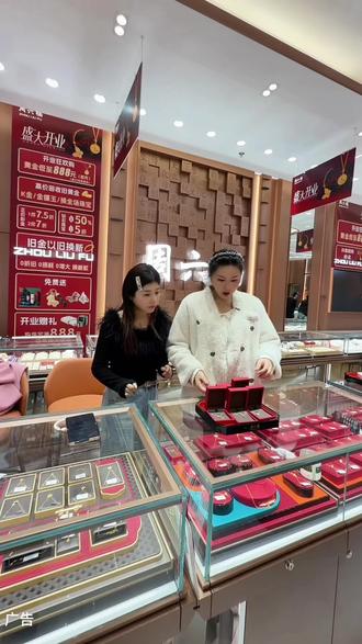 溧水海乐城周六福新店开业,超多优惠赶紧囤#溧水 #黄金首饰 #周六福 #同城好店推荐 #双十二