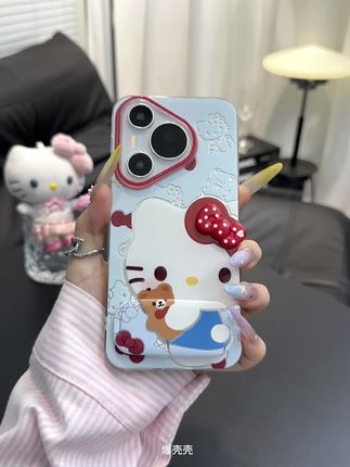 这么可爱的蝴蝶结🎀kitty谁能拒绝呀#爱了爱了 #这手机壳真的长在我的心头上了 #仙女必备手机壳