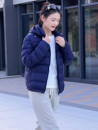 零压云朵般羽绒服,轻盈又保暖!#品质男装 #男女同款