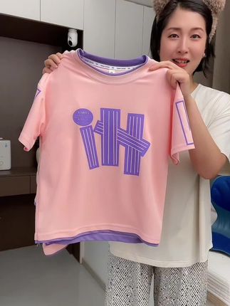 #谁穿谁好看 #夏季穿搭 #女童套装 #生女儿就是用来打扮的 #面料柔软舒适