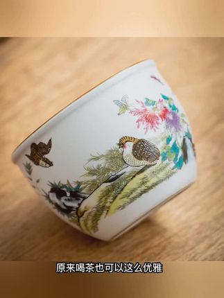 汝窑功夫茶具大号茶杯大容量品茗杯