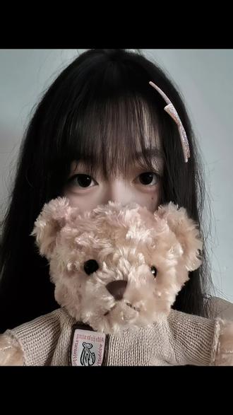 在你的世界里 我的痕迹可以再重一些吗. #小熊心事 #高中生