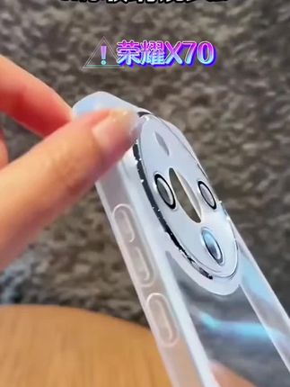 适用荣耀X70保护套全包简约纯色透明防摔软壳荣耀超薄手机壳#荣耀手机壳#爆款手机壳#手机壳#个性手机壳#荣耀X70手机壳