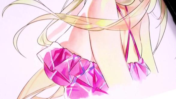 马克笔动漫少女|肤色 + 发色渐变教程 #动漫人物绘画 #绘画过程 #法卡勒马克笔 #画画日常