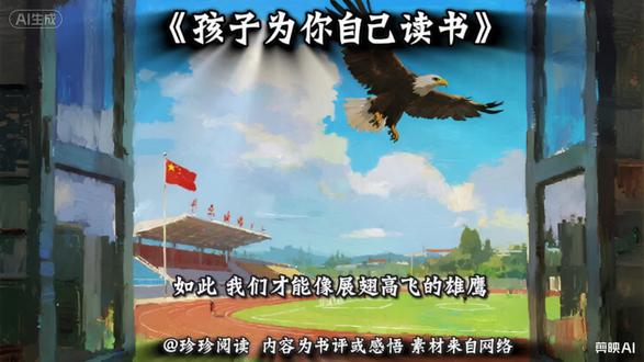 《孩子为你自己学习》让我们都有底气面对任何挫折和低估#读书点亮人生 #情感共鸣 #情感书单