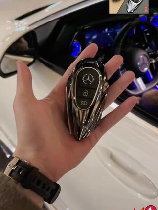 适用奔驰钥匙套e300lc260l金属保护钥匙壳新高级c200汽车钥匙包#奔驰钥匙套 #汽车钥匙包 #金属保护钥匙壳 #钥匙包 #奔驰钥匙包
