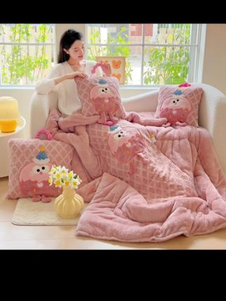 多功能抱枕被!点这里购物下单!多款多色可选! #抱枕 #抱枕被子两用 #抱枕被 #抱枕被子二合一 #面料柔软舒适