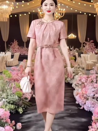 #穿搭如呼吸般简单#喜婆婆喜妈妈 #婚庆礼服 #优雅气质