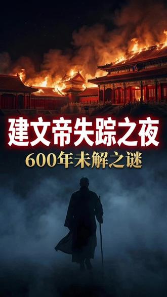 明朝最大悬案:建文帝人间蒸发之谜 #历史 #建文帝 #历史悬案 #档案解密 #历史真相