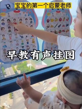 挖到宝了!👶🏻 这个有声挂图也太绝了吧!按一下就发音,宝宝自己玩一下午,从认物到学说话一步到位,解放老母亲双手神器!操作简单宝宝能自己玩,从咿呀学语到认知启蒙,性价比直接拉满~💯#宝宝早教#宝宝有声挂图#早教#宝宝开口说话 #早教认知