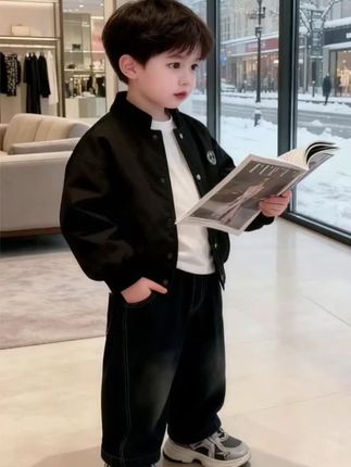 这个冬天怎么能少了这件儿童棒球服呢?它是加棉款式的,非常保暖,而且款式也很时尚,穿上后显得很洋气。它还是一件外套,可以当夹克穿,春秋冬三季都能穿!它的面料很好,摸起来很舒服,上面还有可爱的卡通图案,孩子们都很喜欢,快给你家孩子买一件吧!#时尚穿搭时尚穿搭时尚 #时尚搭配服装 #潮酷穿搭 #爱了爱了 #高品质童装 @热门作品推荐 @DOU+上热门