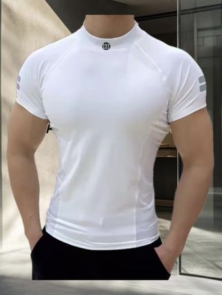 #品质男装 #面料柔软舒适 #谁穿谁好看 #短袖t恤 #运动穿搭