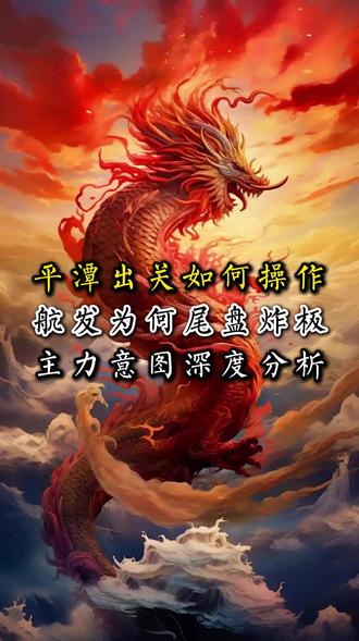 平潭出关如何操作,航发尾盘为何炸板?主力意图分析! #平潭发展 #航天发展 #股民 #交易 #干货