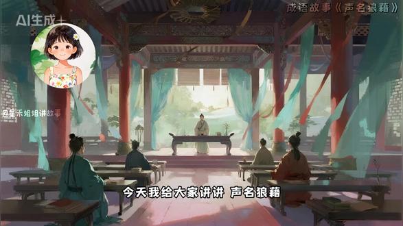 成语故事《声名狼藉》 #成语故事 #星禾姐姐讲故事