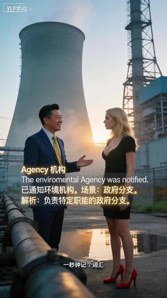 机构Agency 机构Agency #机构#Agency #工程英语#职场英语#外贸英语
