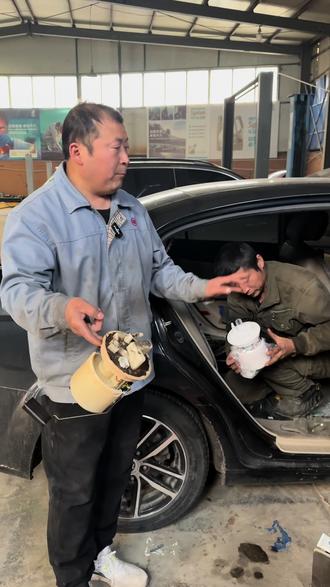 奔腾更换汽油泵#保定众伟汽修