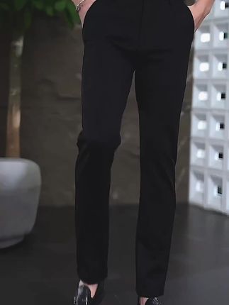 #男士休闲裤 #男士小脚裤 #男生穿搭 #商务休闲裤男 #显瘦穿搭