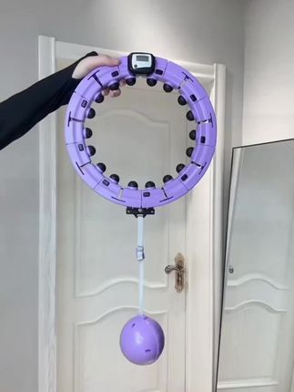 宋轶同款智能呼啦圈收腹美腰加重减肥神器健身专用女瘦肚子瘦腰部#呼啦圈 #智能呼啦圈 #不会掉呼啦圈